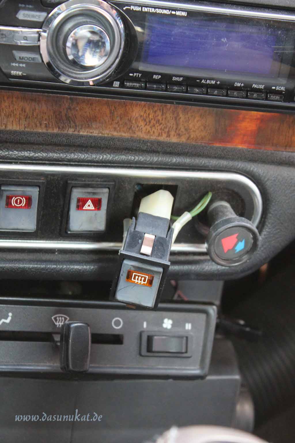 4 Schalter – unendliche Nerven … Schalter beleuchten – Rover Mini Xn – mein  MPI und seine täglichen Abenteuer.